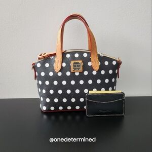 Dooney Polka Dot Bag Set
